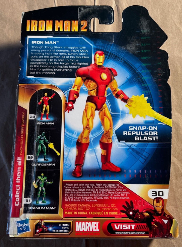 Marvel: Iron Man - Hasbro (Iron Man 2) action figure collectible - Main Image 4