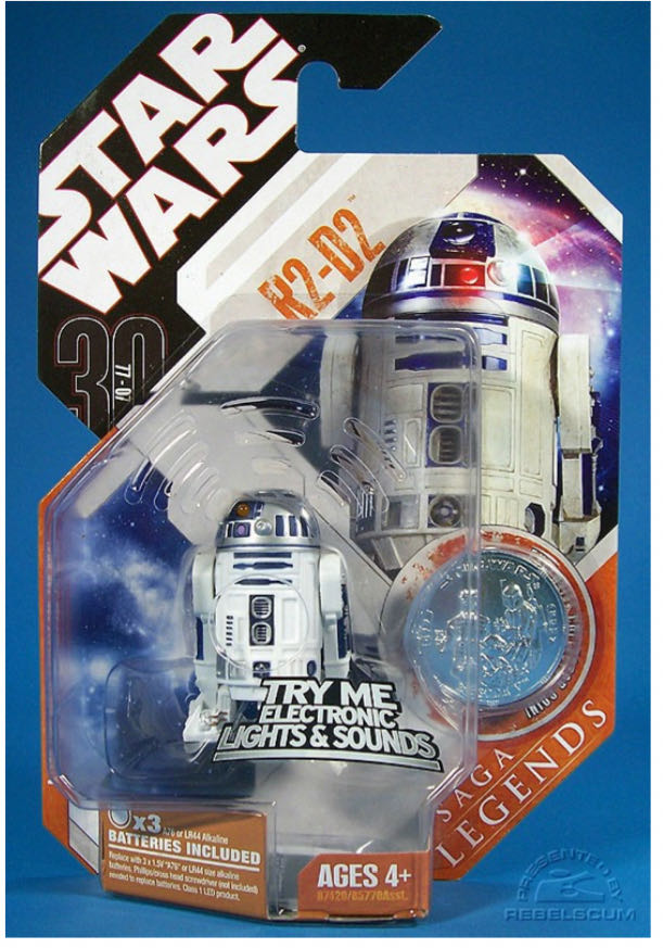 Star Wars: R2-D2 - Hasbro (30th Anniversary Collection) action figure collectible - Main Image 3