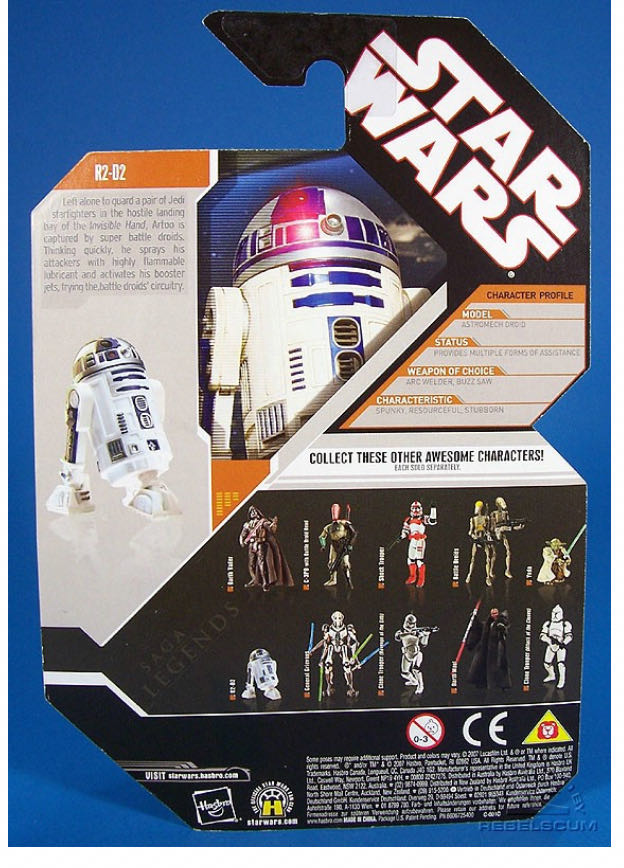 Star Wars: R2-D2 - Hasbro (30th Anniversary Collection) action figure collectible - Main Image 4