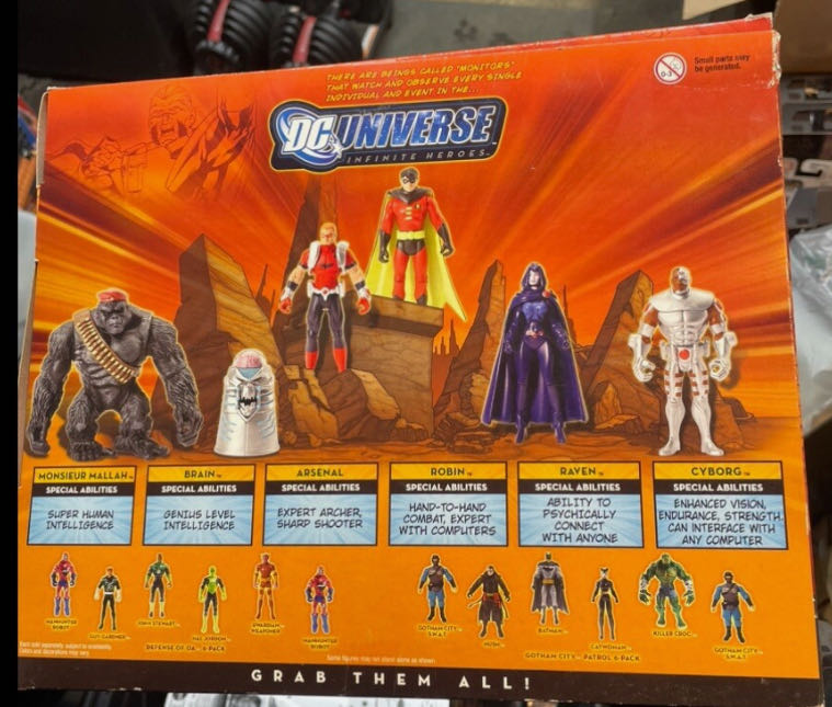 DC: Brain - Mattel (DC UNIVERSE Infinite Heroes) action figure collectible - Main Image 4