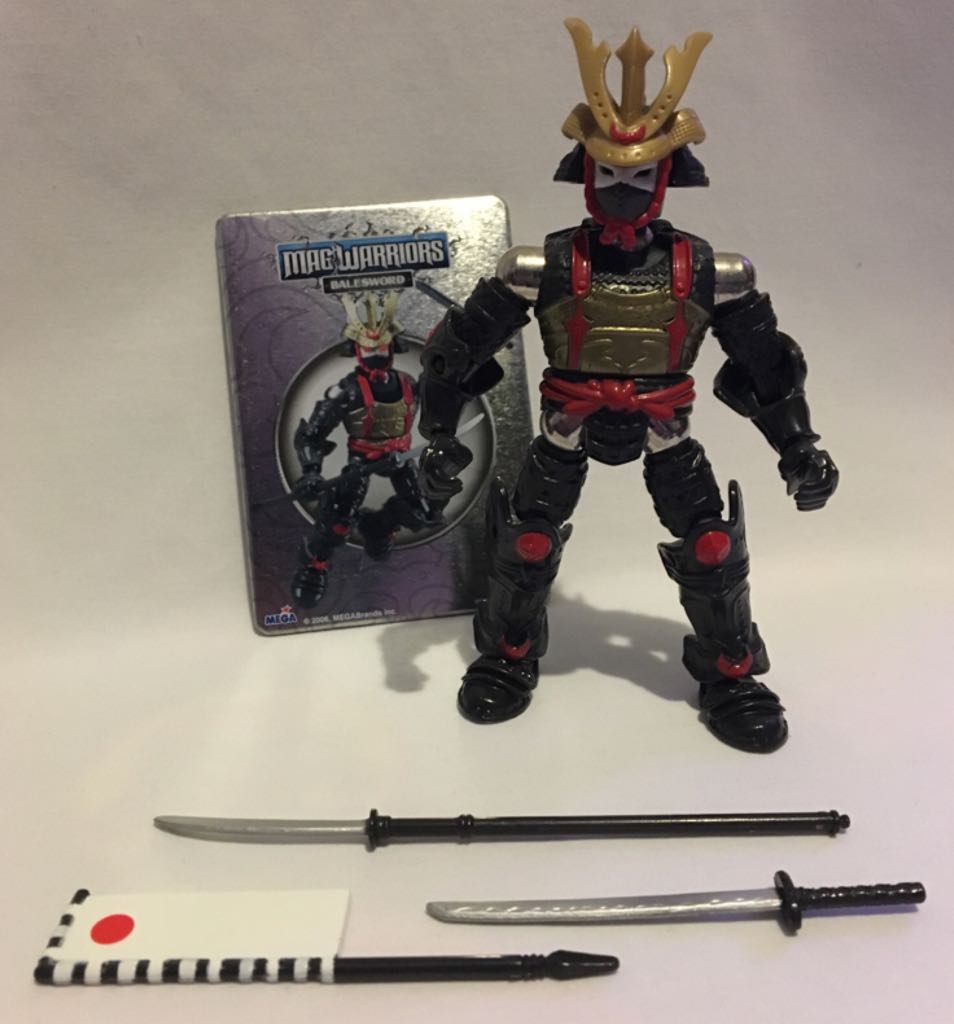 Mag Warriors: Balesword - Mega Bloks (Build ‘N Battle) action figure collectible - Main Image 2