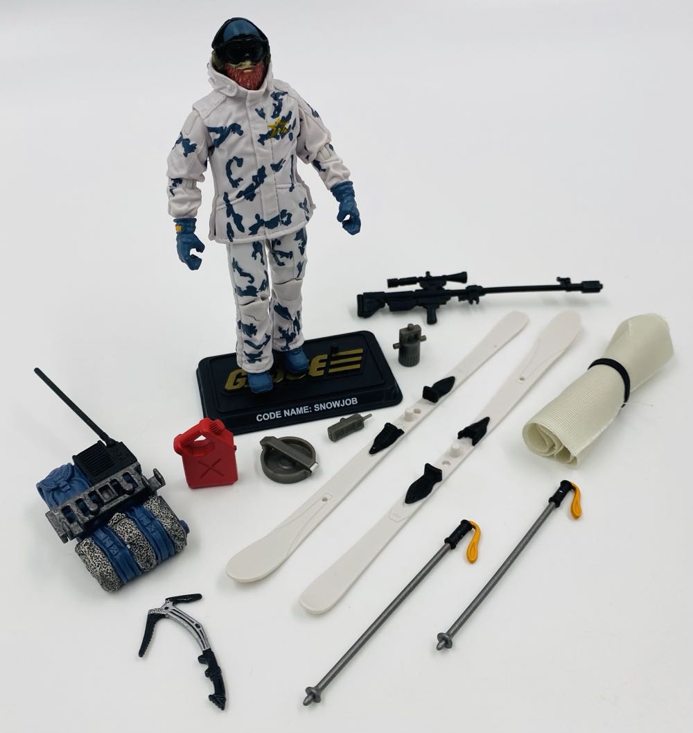 G.I.Joe: Snow Job (v8) - Hasbro (G.I.Joe 50th Anniversary) action figure collectible - Main Image 2