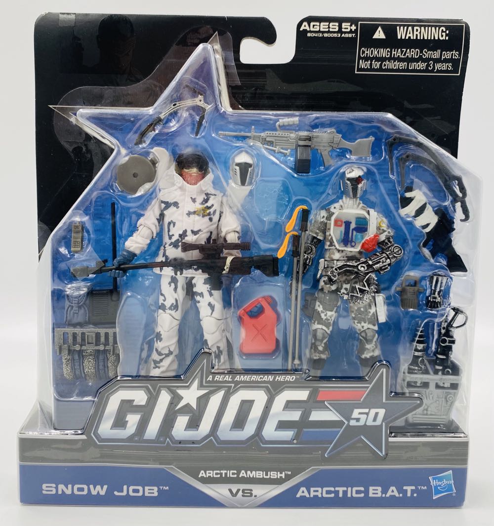 G.I.Joe: Snow Job (v8) - Hasbro (G.I.Joe 50th Anniversary) action figure collectible - Main Image 3