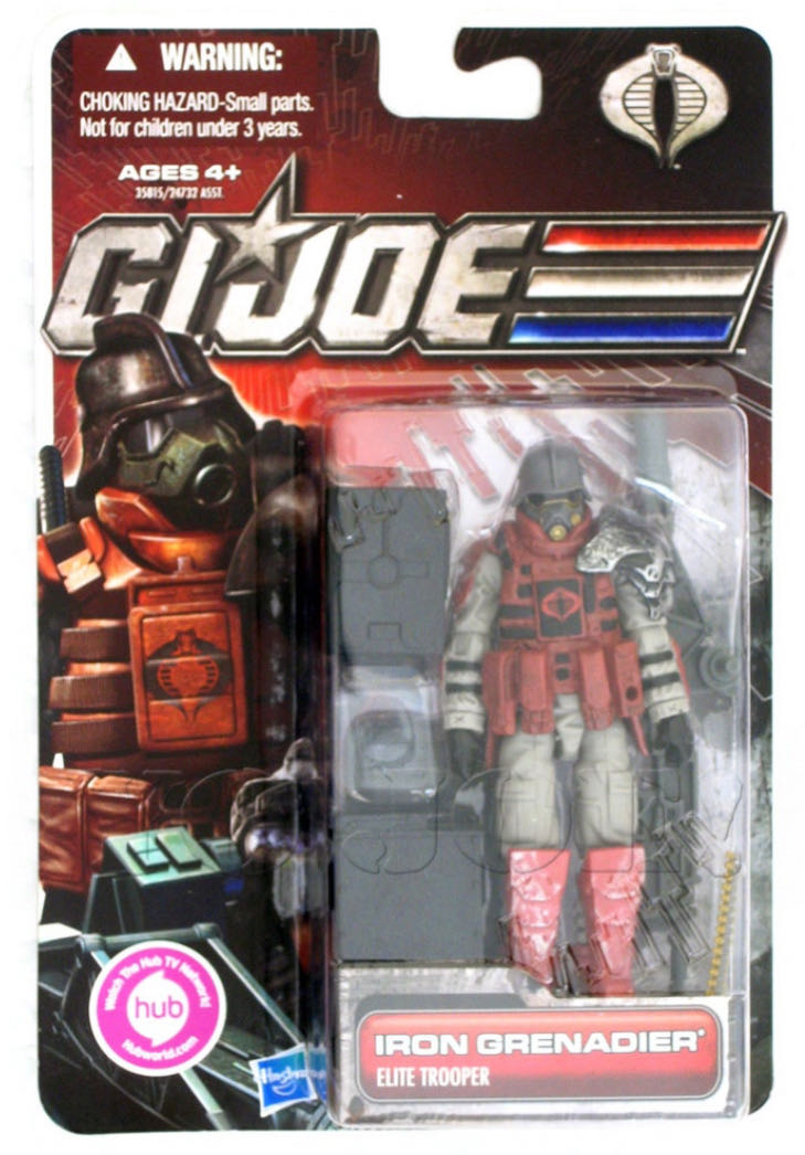 G.I.Joe: Iron Grenadier (v8) - Hasbro (G.I.Joe 30th Anniversary) action figure collectible - Main Image 3
