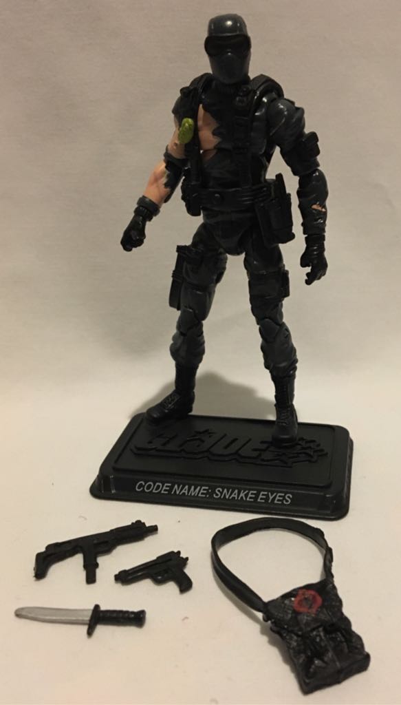 G.I.Joe: Snake Eyes (v32) - Hasbro (G.I.Joe 25th Anniversary) action figure collectible - Main Image 2