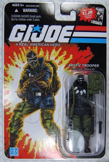 G.I.Joe: Snake Eyes (v35) - Hasbro (G.I.Joe 25th Anniversary) action figure collectible - Main Image 3