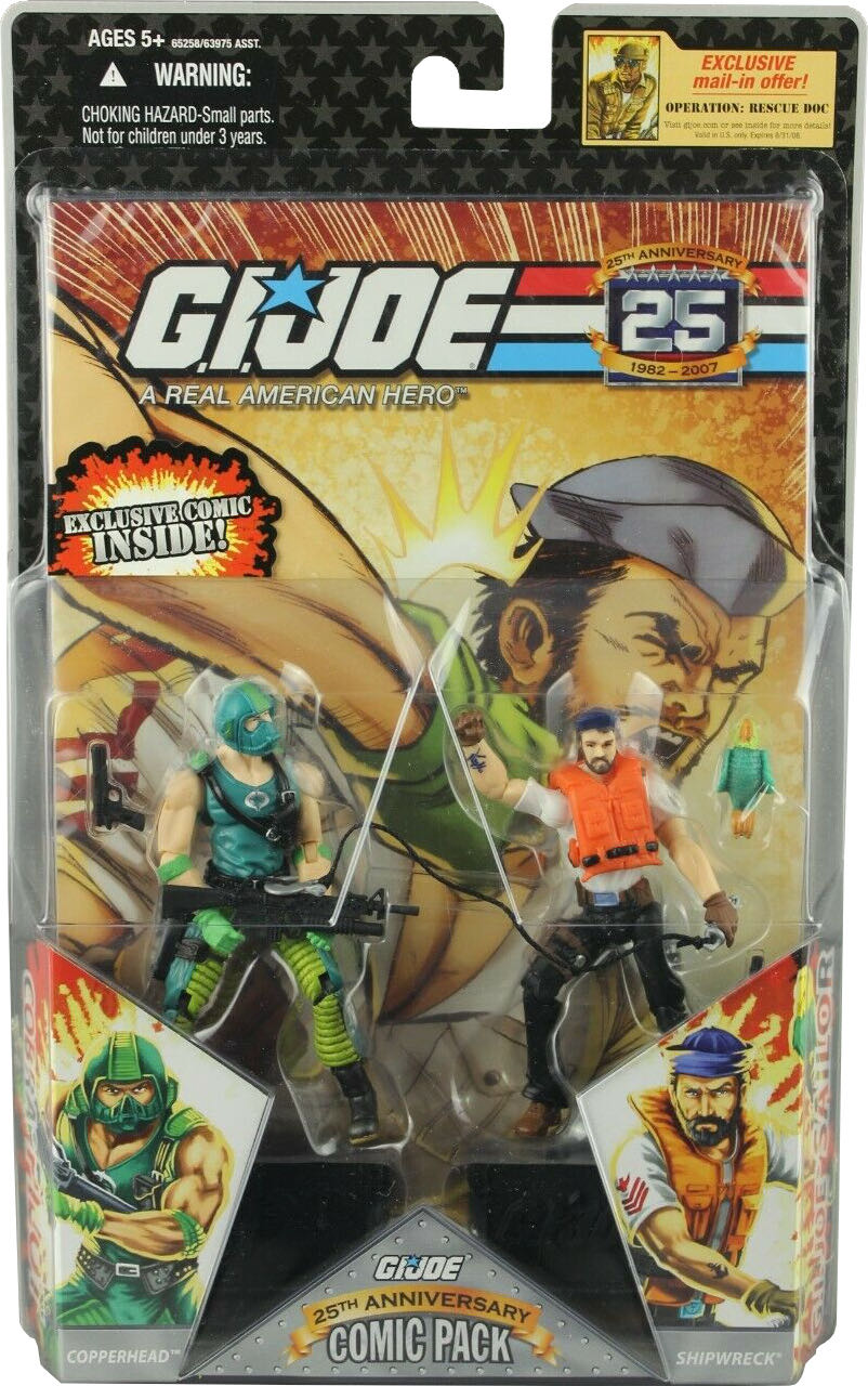 G.I.Joe: Copperhead (v4) - Hasbro (G.I.Joe 25th Anniversary) action figure collectible - Main Image 3