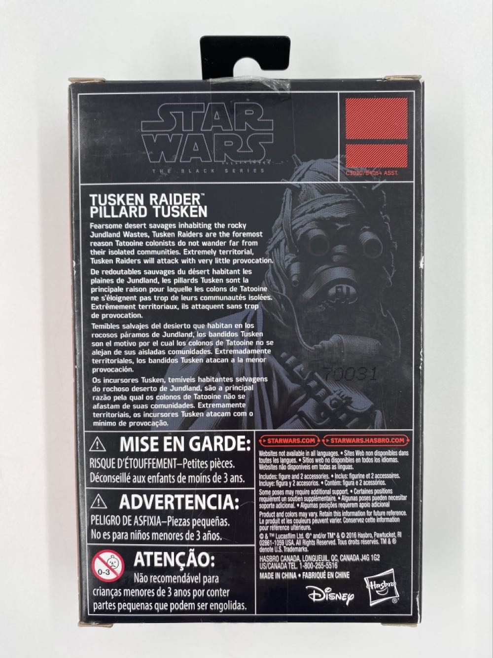 Star Wars: Sand People/Tusken Raider - Hasbro (The Black Series) action figure collectible - Main Image 3