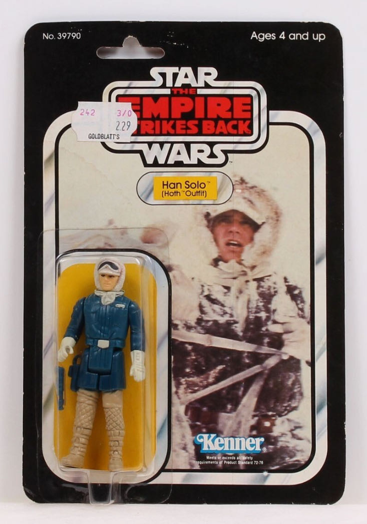 Star Wars: Han Solo (Hoth Outfit) - Kenner (Empire Strikes Back) action figure collectible - Main Image 3