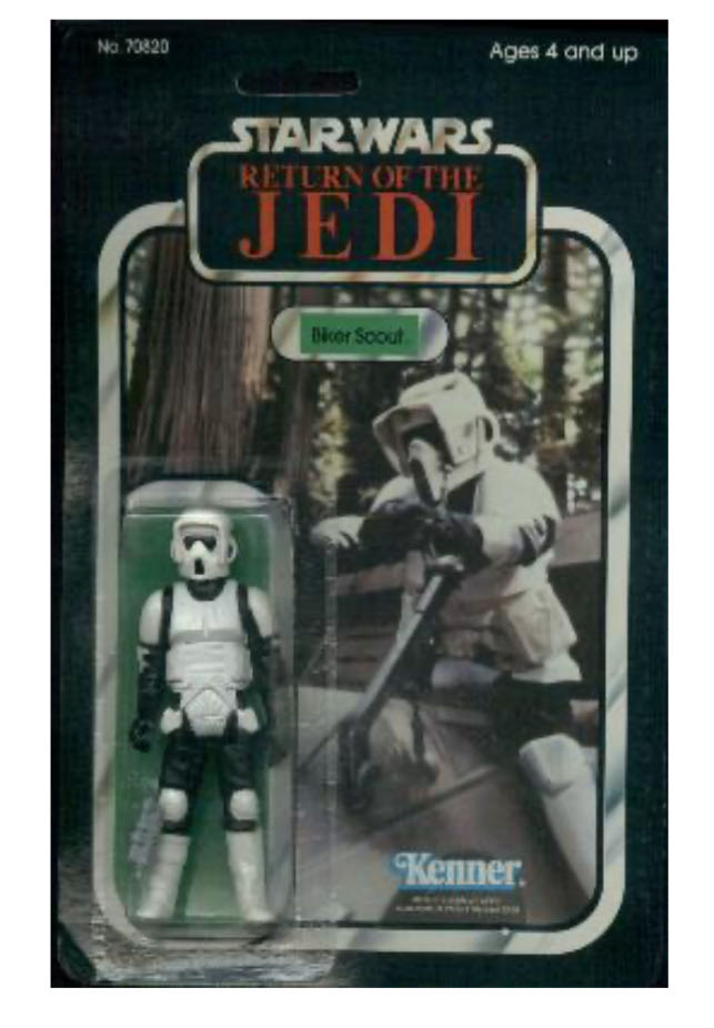 Star Wars: Biker Scout - Kenner (Return Of The Jedi) action figure collectible - Main Image 4