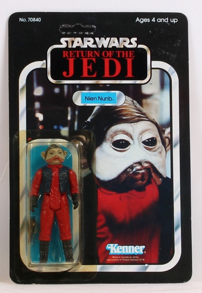 Star Wars: Nien Nunb - Kenner (Return Of The Jedi) action figure collectible - Main Image 3