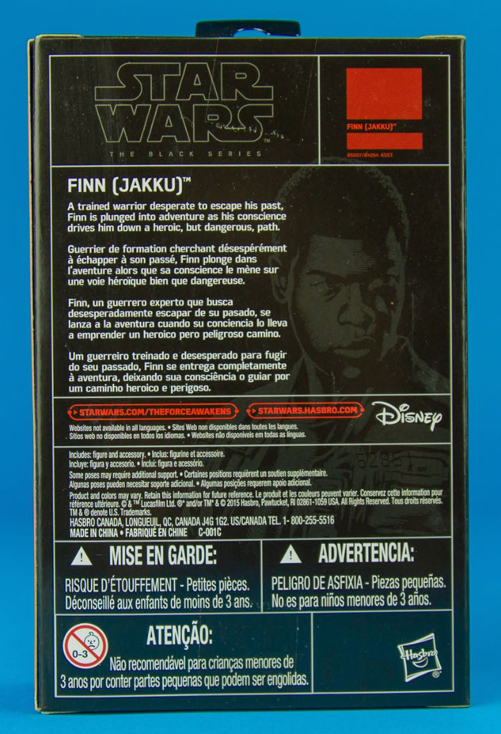 Star Wars: Finn (Jakku) - Hasbro (The Black Series) action figure collectible - Main Image 4