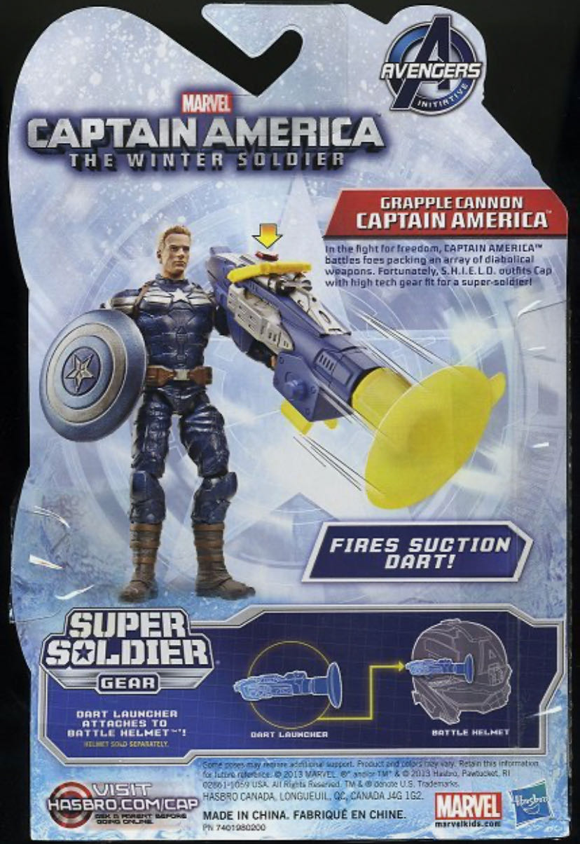 Marvel: Captain America, Grapple Cannon - Hasbro (Captain America: The Winter Soldier) action figure collectible - Main Image 4