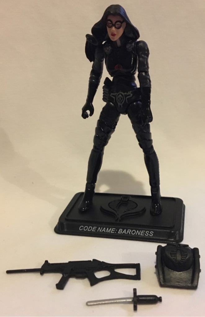 G.I.Joe: Baroness (v9) - Hasbro (G.I.Joe 25th Anniversary) action figure collectible - Main Image 2