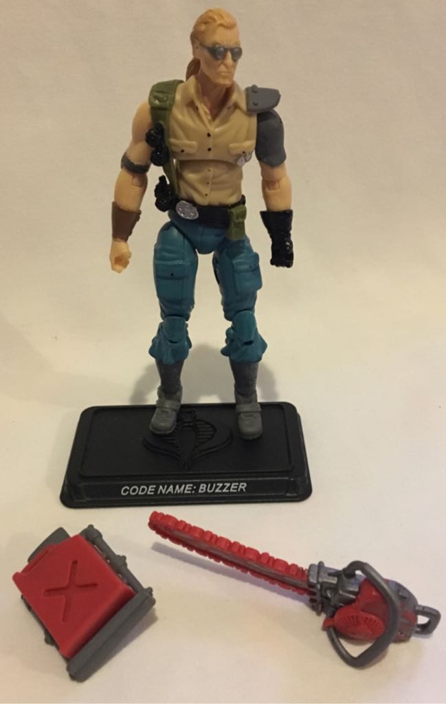 G.I.Joe: Buzzer (v4) - Hasbro (G.I.Joe 25th Anniversary) action figure collectible - Main Image 2