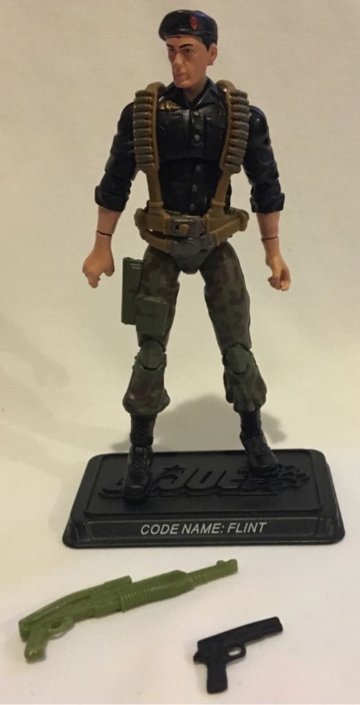 G.I.Joe: Flint (v11) - Hasbro (G.I.Joe 25th Anniversary) action figure collectible - Main Image 2