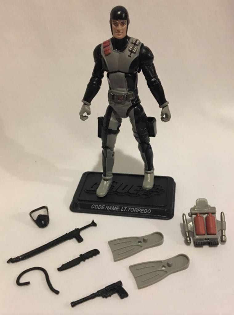 G.I.Joe: Torpedo, Lt (v1) - Hasbro (G.I.Joe 25th Anniversary) action figure collectible - Main Image 2