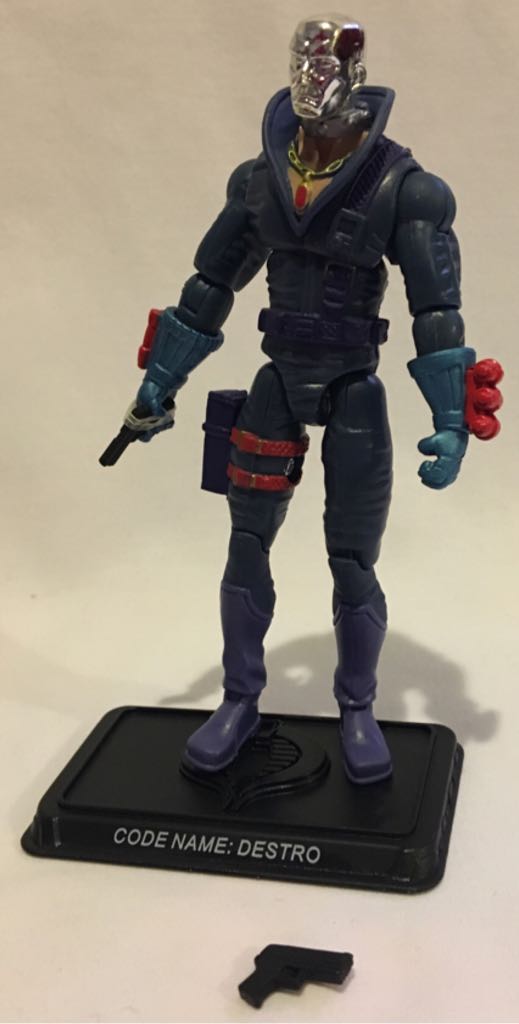 G.I.Joe: Destro (v17) - Hasbro (G.I.Joe 25th Anniversary) action figure collectible - Main Image 2