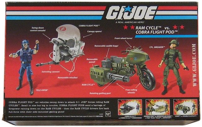G.I.Joe: Tele-Viper (v6) (Flight Pod) - Hasbro (G.I.Joe 25th Anniversary) action figure collectible - Main Image 4