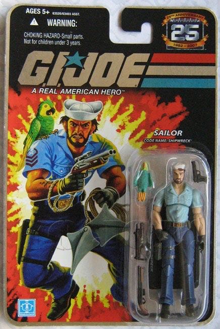 G.I.Joe: Shipwreck (v11) - Hasbro (G.I.Joe 25th Anniversary) action figure collectible - Main Image 3