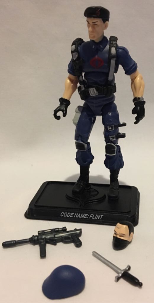 G.I.Joe: Flint (v13) - Hasbro (G.I.Joe 25th Anniversary) action figure collectible - Main Image 2