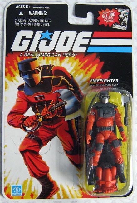 G.I.Joe: Barbecue (v4) - Hasbro (G.I.Joe 25th Anniversary) action figure collectible - Main Image 3