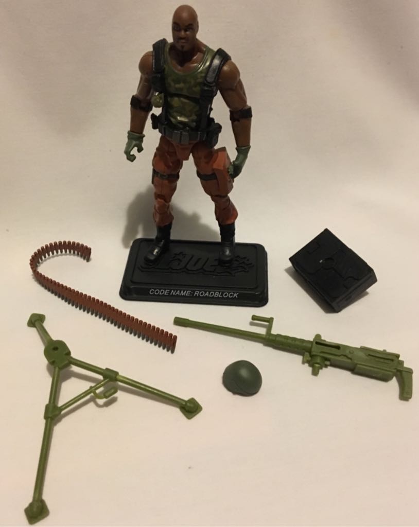 G.I.Joe: Roadblock (v16) - Hasbro (G.I.Joe 25th Anniversary) action figure collectible - Main Image 2