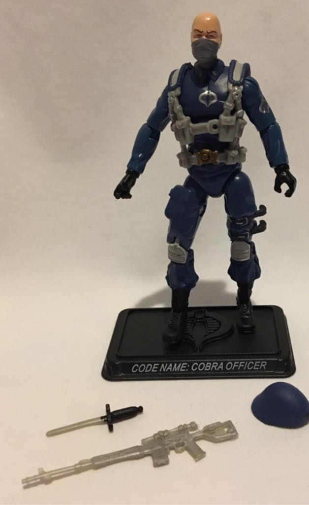 G.I.Joe: Cobra Officer (v4) - Hasbro (G.I.Joe 25th Anniversary) action figure collectible - Main Image 2