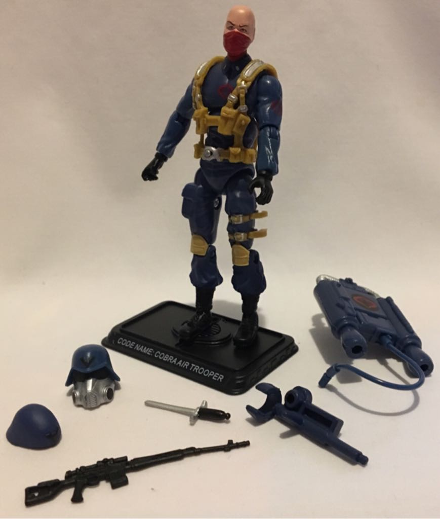 G.I.Joe: Cobra Air Trooper (v1) - Hasbro (G.I.Joe 25th Anniversary) action figure collectible - Main Image 2