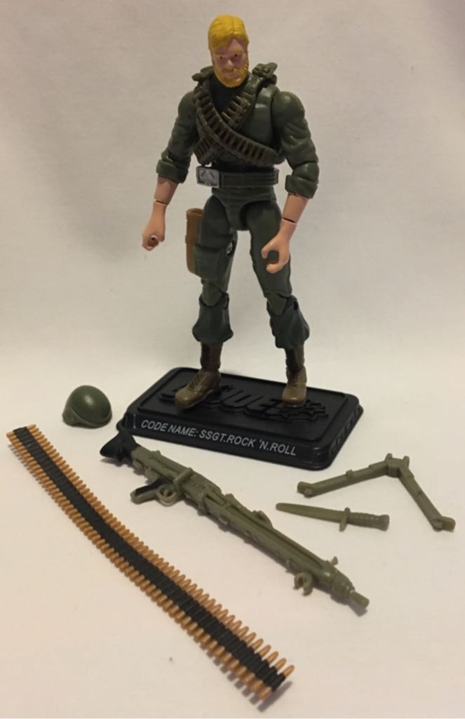 G.I.Joe: Rock ‘N Roll, SSGT (v1) - Hasbro (G.I.Joe 25th Anniversary) action figure collectible - Main Image 2