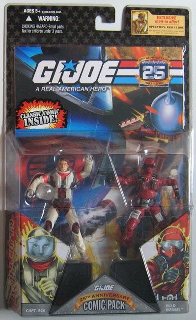 G.I.Joe: Wild Weasel (v6) - Hasbro (G.I.Joe 25th Anniversary) action figure collectible - Main Image 3