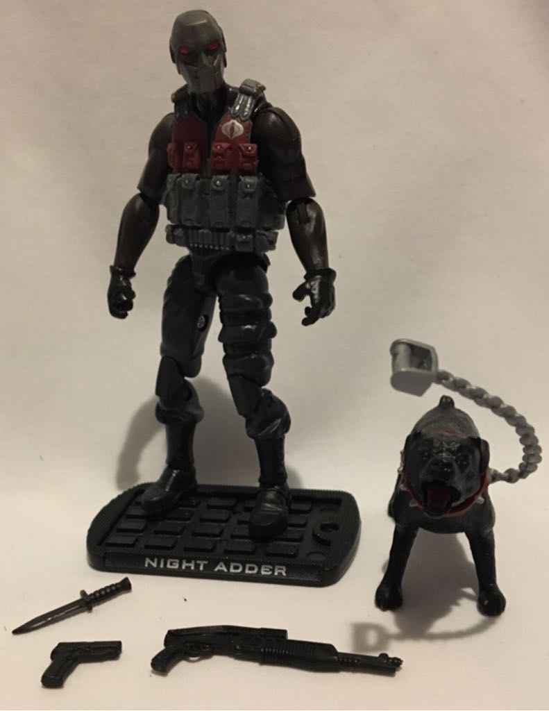 G.I.Joe: Night Adder (v1) - Hasbro (Rise Of Cobra) action figure collectible - Main Image 2