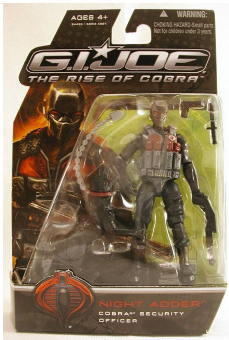 G.I.Joe: Night Adder (v1) - Hasbro (Rise Of Cobra) action figure collectible - Main Image 3