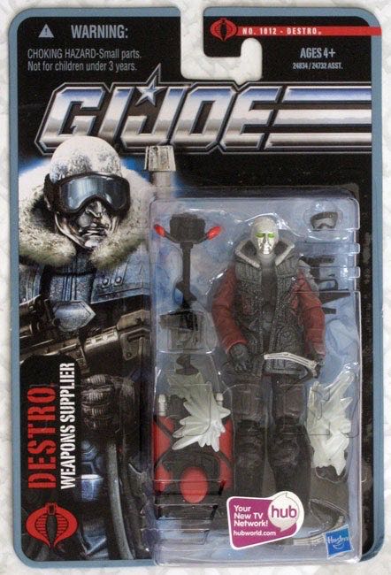 G.I.Joe: Destro (v26) - Hasbro (Pursuit Of Cobra) action figure collectible - Main Image 3