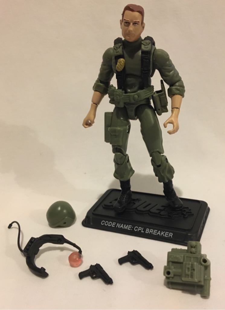 G.I.Joe: Breaker, CPL (v1) - Hasbro (G.I.Joe 25th Anniversary) action figure collectible - Main Image 2