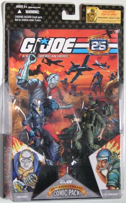 G.I.Joe: Breaker, CPL (v1) - Hasbro (G.I.Joe 25th Anniversary) action figure collectible - Main Image 3