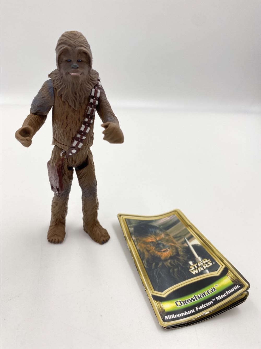 Star Wars: Chewbacca (Millennium Falcon Mechanic) - Hasbro (Power Of The Jedi) action figure collectible - Main Image 2