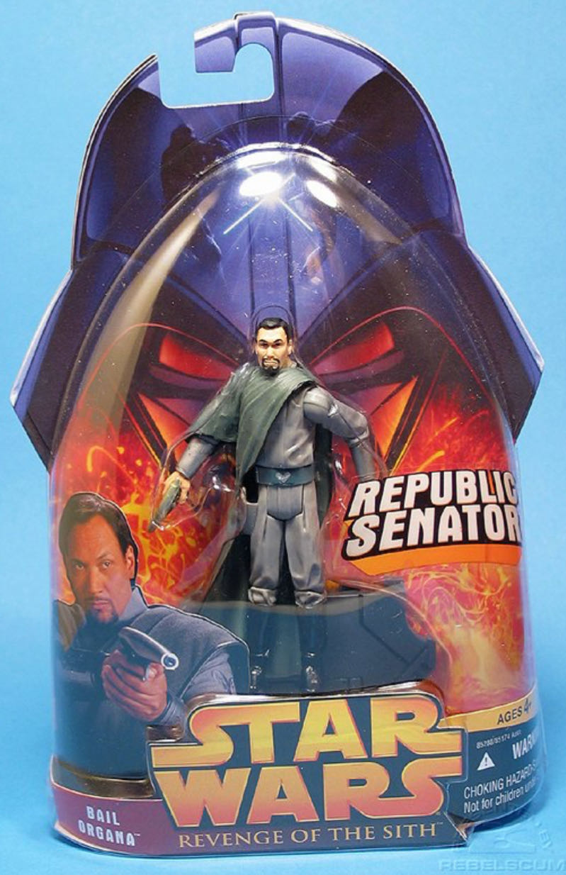 Star Wars: Bail Organa (Republic Senator) - Hasbro (Revenge of the Sith III-15) action figure collectible - Main Image 3