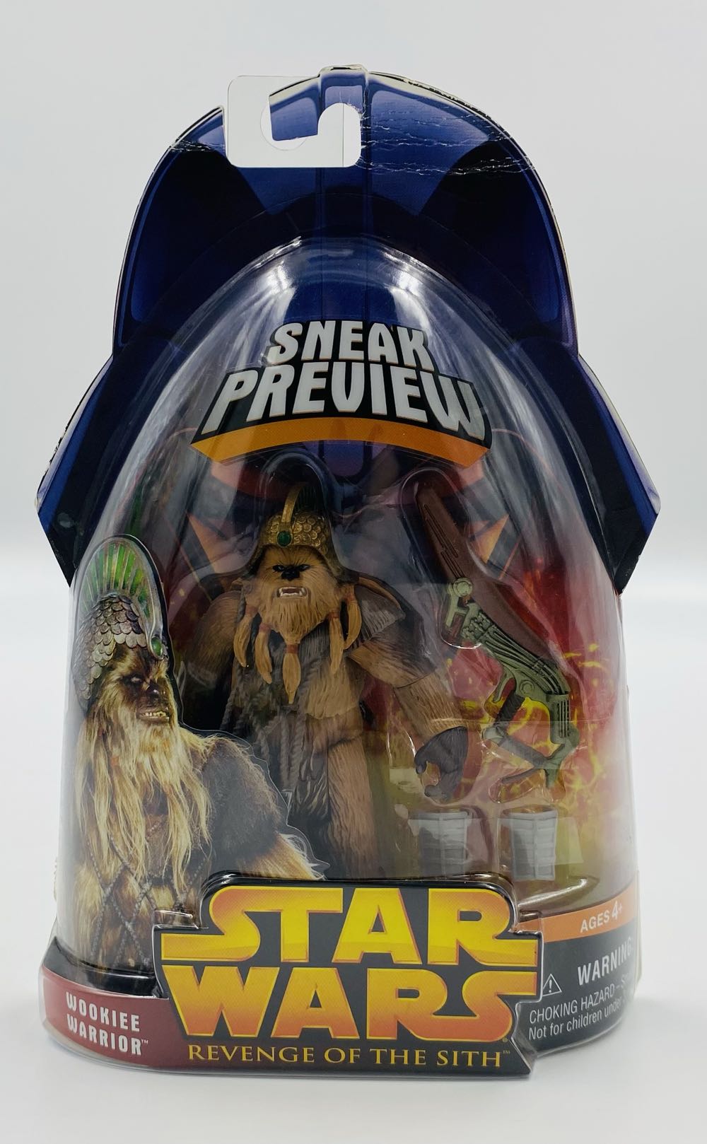 Star Wars: Wookiee Warrior - Hasbro (Revenge of the Sith III 3 of 4) action figure collectible - Main Image 3