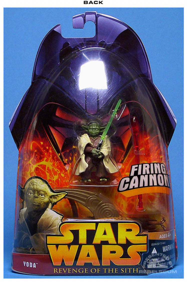 Star Wars: Yoda - Hasbro (Revenge of the Sith III-3) action figure collectible - Main Image 3