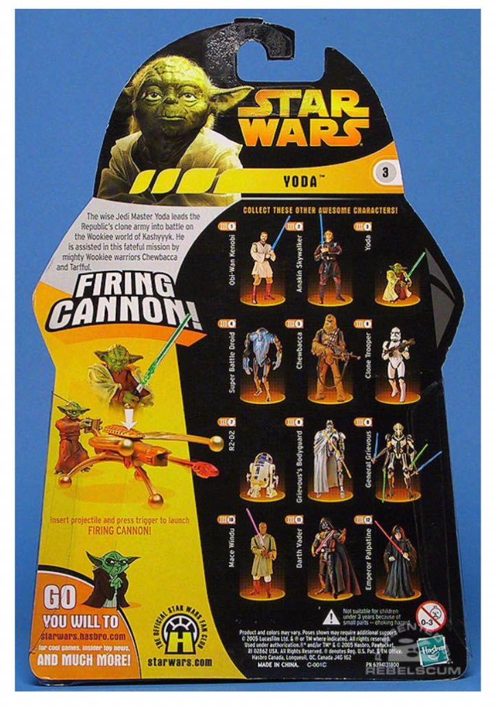 Star Wars: Yoda - Hasbro (Revenge of the Sith III-3) action figure collectible - Main Image 4