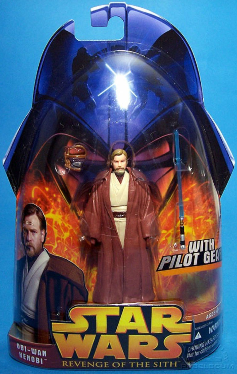 Star Wars: Obi-Wan Kenobi (With Pilot Gear!) - Hasbro (Revenge Of The Sith) action figure collectible - Main Image 3