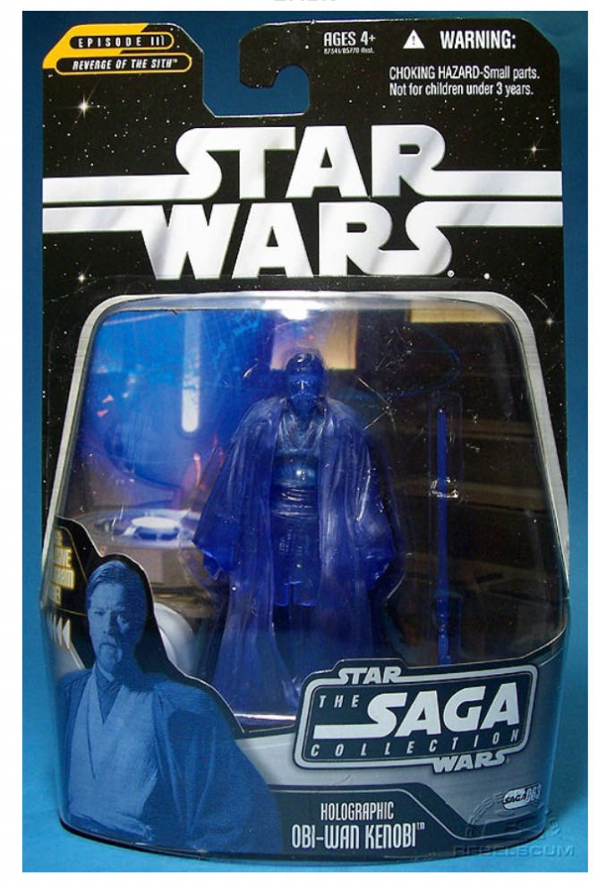 Star Wars: Obi-Wan Kenobi, Holographic - Hasbro (The Saga Collection SAGA-063) action figure collectible - Main Image 3