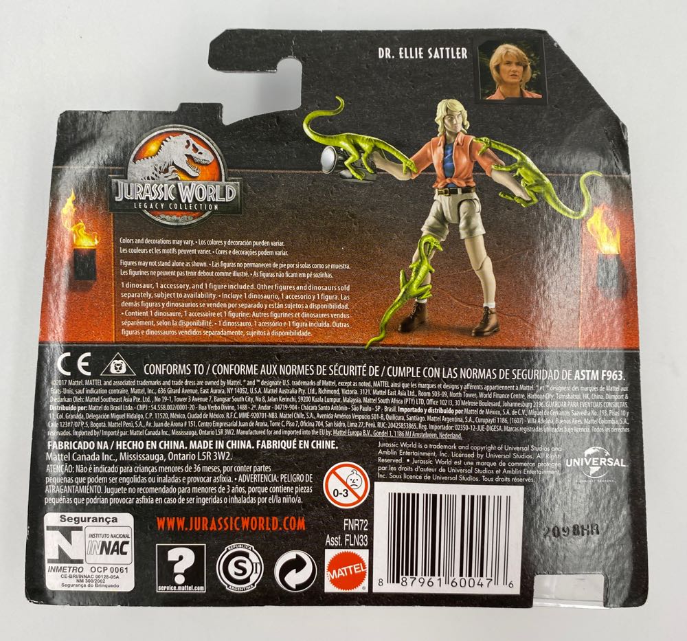 Jurassic Park: Dr. Ellie Sattler - Mattel (Jurassic World Legacy Collection) action figure collectible - Main Image 3
