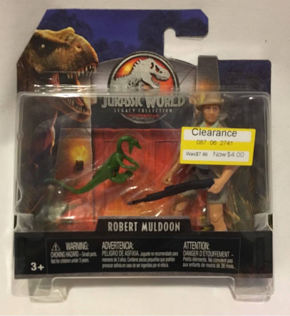 Jurassic Park: Robert Muldoon - Mattel (Jurassic World Legacy Collection) action figure collectible - Main Image 2