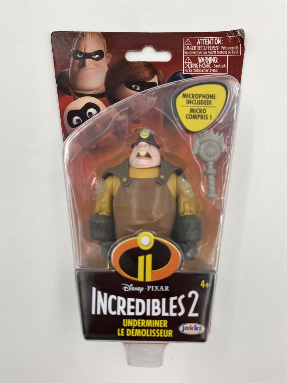 The Incredibles: Underminer - Jakks Pacific (Incredibles 2) action figure collectible - Main Image 2