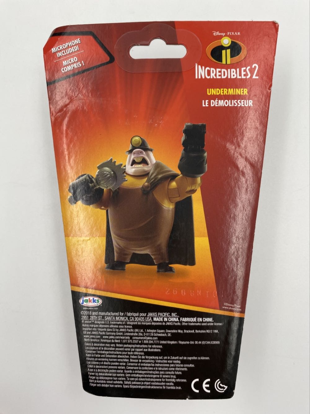 The Incredibles: Underminer - Jakks Pacific (Incredibles 2) action figure collectible - Main Image 3