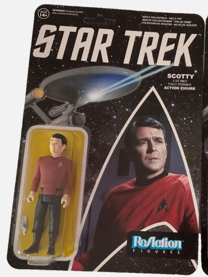 Star Trek: Scotty - Funko X Super 7 (ReAction Figures) action figure collectible - Main Image 3