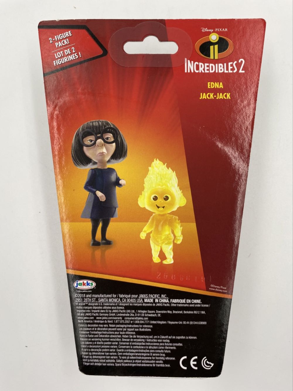 The Incredibles: Edna Mode - Jakks Pacific (Incredibles 2) action figure collectible - Main Image 3