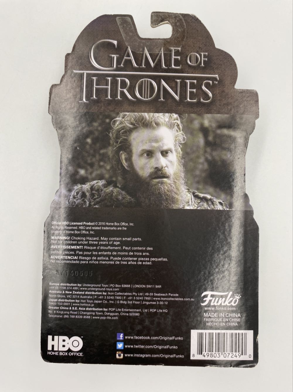 Game of Thrones: Tormund Giantsbane - Funko (Game Of Thrones) action figure collectible - Main Image 3